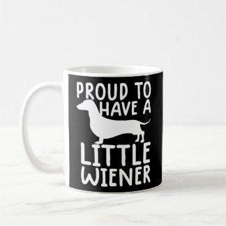 Stolz auf eine kleine Dackel lustige Dackel Hund Kaffeetasse