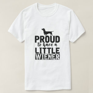 Stolz auf eine kleine Dackel T-Shirt