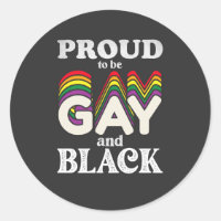 Stolz auf Homosexualität und schwarze LGBT