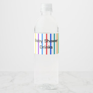 Stolz auf Latino Babydusche Floral und Streifen