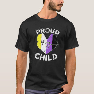 Stolz auf mein nichtbinäres Kind   Nicht binärer T-Shirt