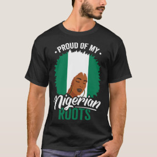 Stolz auf mein nigerianisches Roots Nigeria Herita T-Shirt