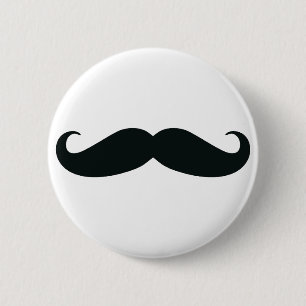 Stolz auf mein Stache….Schnurrbart Button