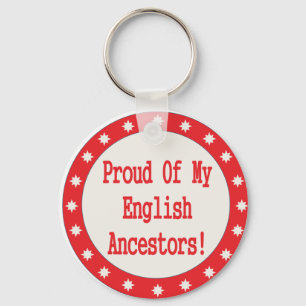 Stolz auf meine englischen Vorfahren Schlüsselanhänger