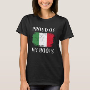 Stolz auf meine italienische Roots italienische Fl T-Shirt
