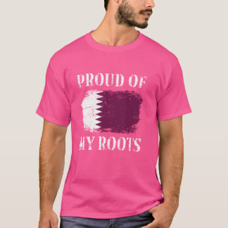 Stolz auf meine Katar Roots Katar Flag Katar T-Shirt