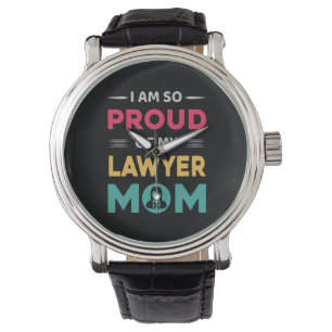 Stolz auf meine Mama Armbanduhr