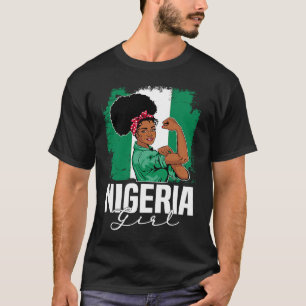 Stolz auf meine nigerianischen Wurzeln Nigeria BHM T-Shirt