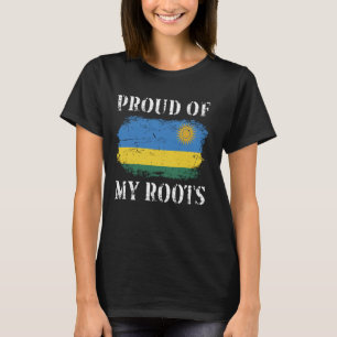 Stolz auf meine ruandische Roots-Ruanda-Flagge Rua T-Shirt