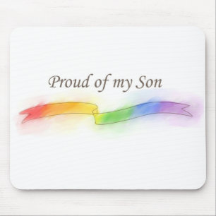 Stolz auf meinen Sohn Mousepad