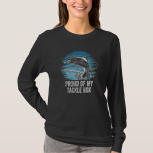 Stolz auf meinen Tackle Box Schwimmer Hobby Bobflo T-Shirt