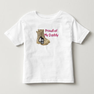 Stolz auf meinen Vati (Armee) Kleinkind T-shirt