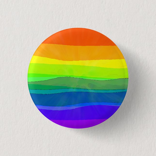 Stolz auf mich - LGBTQIA-Stolz Button (Vorderseite)