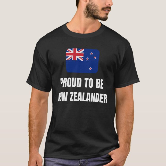 Stolz auf Neuseeländer T-Shirt (Vorderseite)