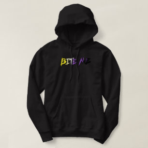 Stolz auf nicht-binäre Identität Beiß mich Hoodie