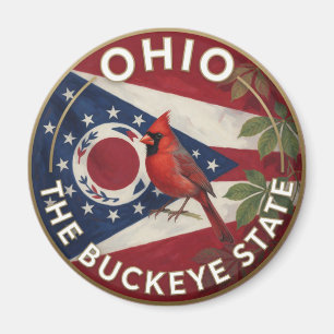 Stolz auf Ohio State ✦ Erbe der Buckeye Magnet