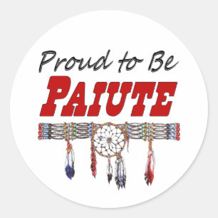 Stolz auf Paiute Window Decoder Sticker