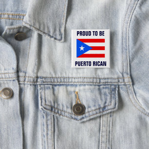 Stolz auf Puerto Rico Button