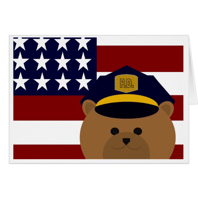 Stolz auf Sie - Polizeibeamte (Vorderseite (Horizontal))