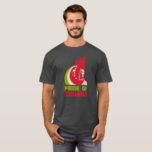 Stolz auf Tijuana mit Paseo de los Hero Sehenswürd T-Shirt
