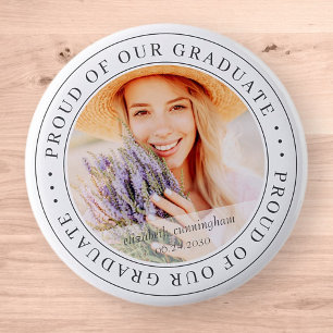Stolz auf unser Graduate 20XX Modernes Abschluss F Button
