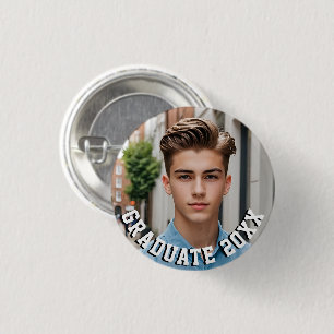 Stolz auf unseren Absolventen 20XX Abschlussfoto Button