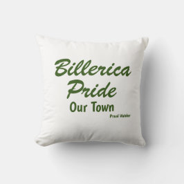 Stolz auf unseren Billerica-Preis Kissen