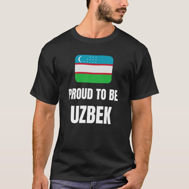 Stolz auf Usbek T-Shirt (Vorderseite)