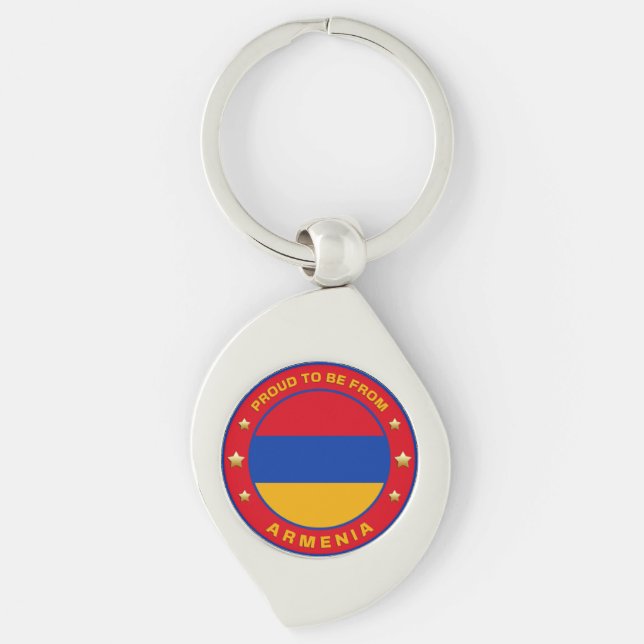 Stolz aus Armenien Schlüsselanhänger (Vorderseite)