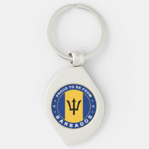 Stolz aus Barbados Schlüsselanhänger