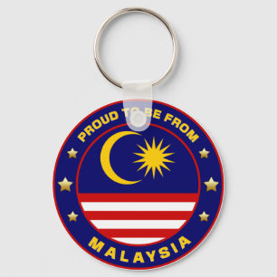 Stolz aus Malaysia Schlüsselanhänger