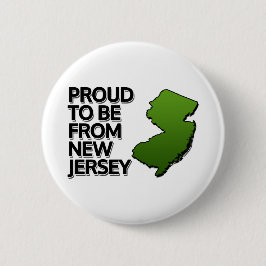 Stolz aus New Jersey Button