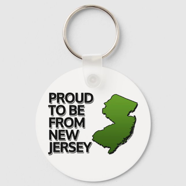 Stolz aus New Jersey Schlüsselanhänger (Vorderseite)