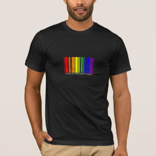 Stolz-Barcode - amerikanischer T - Shirt