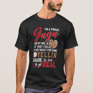 Stolz Baseball Gaga Baseball Familie Matching T-Shirt