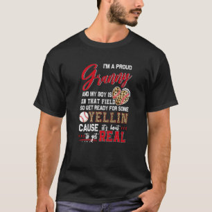Stolz Baseball Granny Baseball Familie Match 1 T-Shirt