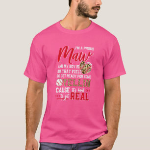 Stolz Baseball Maw Baseball Familie Match 1 T-Shirt