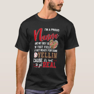 Stolz Baseball Nanna Baseball Familie Match 1 T-Shirt