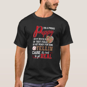 Stolz Baseball Pappy Baseball Familie Matching T-Shirt