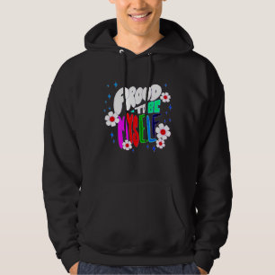 Stolz bin ich selbst, Farben, Blume, Hoodie