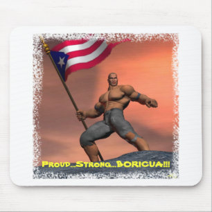 Stolz Boricua!! Mousepad