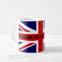 Stolz, britisch zu sein kaffeetasse