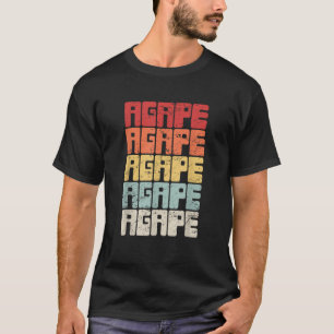 Stolz Christlich in Jesus Agape T-Shirt