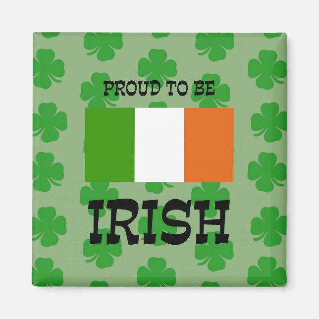 Stolz darauf, irisch zu sein magnet (Vorne)