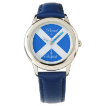 Stolz darauf, schottische Uhr zu sein
