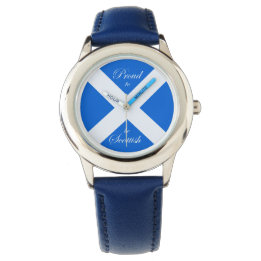 Stolz darauf, schottische Uhr zu sein
