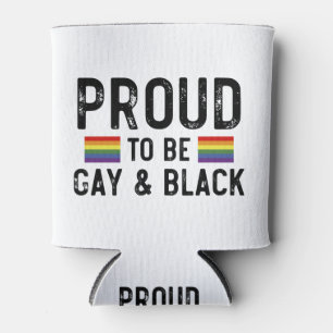 Stolz darauf, schwul und schwarz zu sein, Pride Mo Dosenkühler
