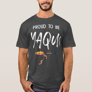 Stolz darauf, Yaqui-amerikanischer Nationalstolz z T-Shirt