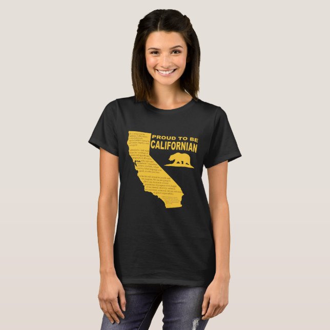 Stolz, das T-Shirt DK zu sein der kalifornischen (Vorne ganz)