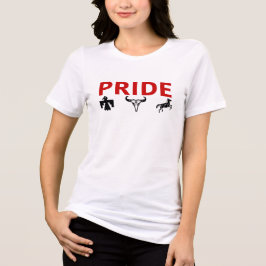 Stolz der indianischen Ureinwohner Kultur der erst Tri-Blend Shirt